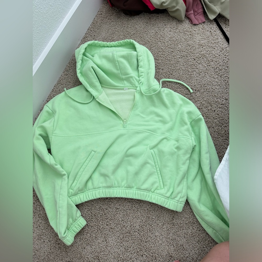 Alo 1/4 zip hoodie